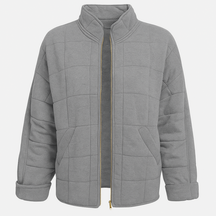 Jyn Eleganter Mantel -  Grau