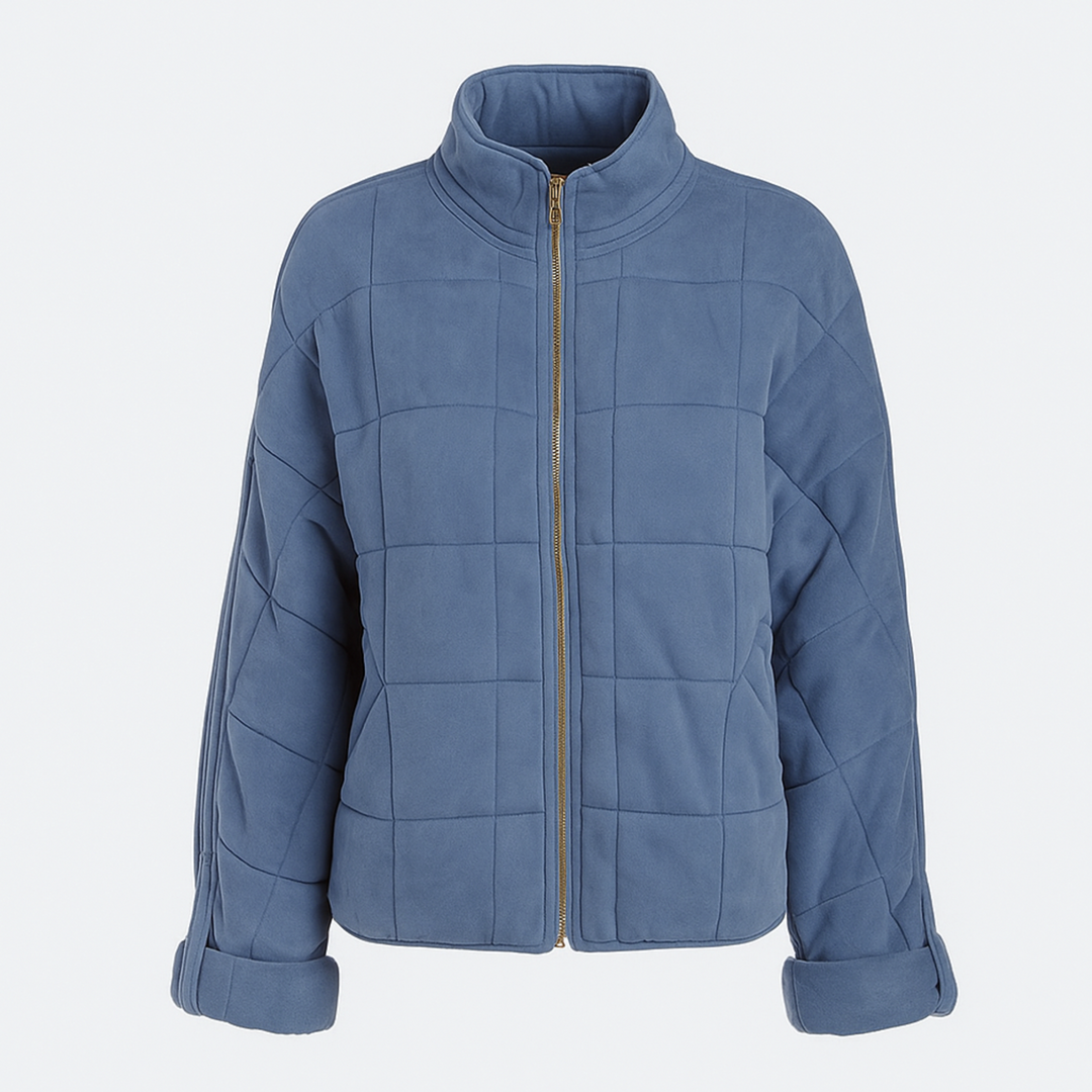 Jyn Eleganter Mantel -  Blau