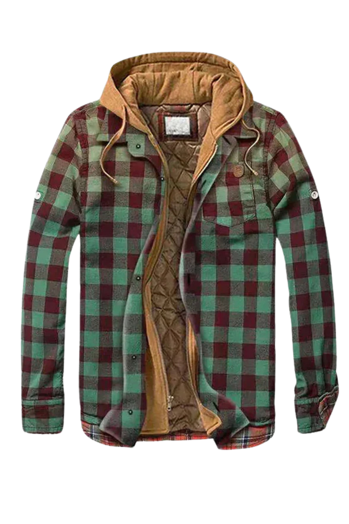 Harper | Patchwork Geruite Jas