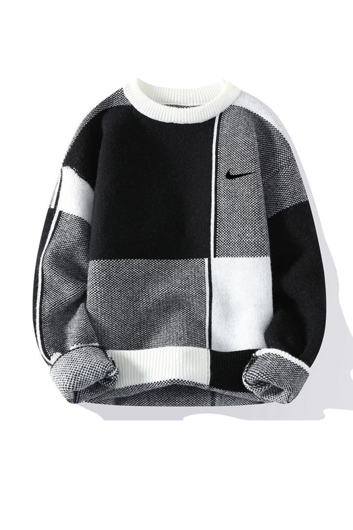 Hans | Checkered Sweater