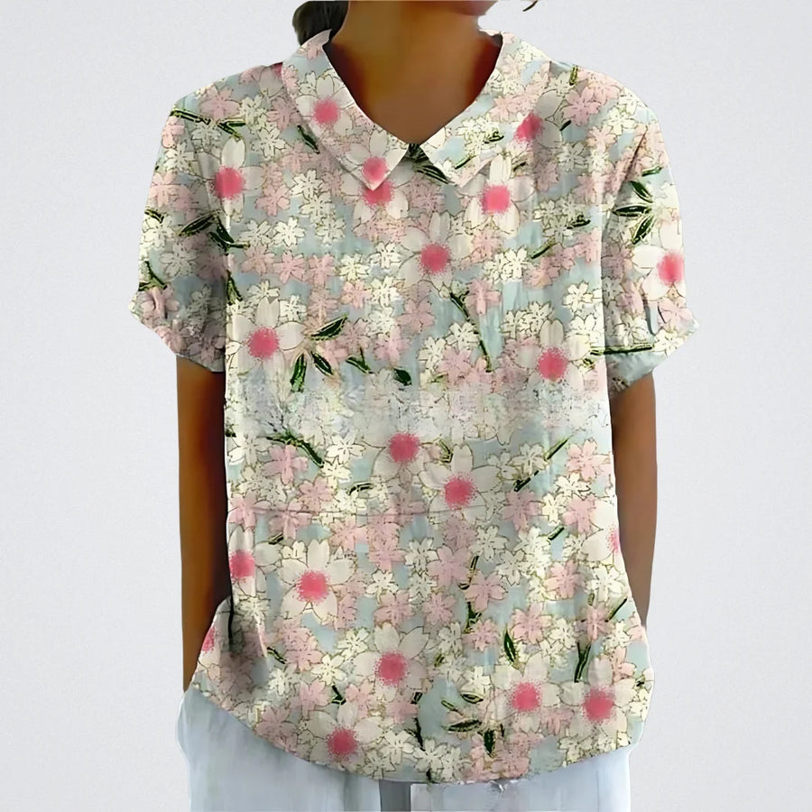 Lina Floral Detail Blouse