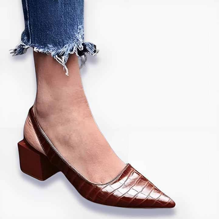 Amanda | Orthopädische Pumps aus Premium-Kunstleder