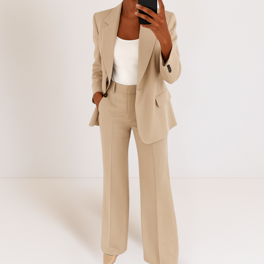 Ileora Draped Evening Set