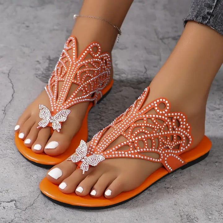 Ellie™ | Stylische Ledersandalen