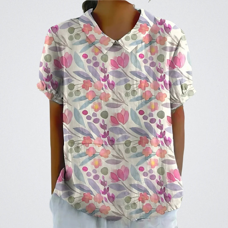 Lina Floral Detail Blouse