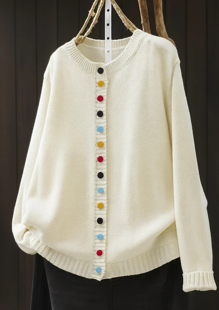 Lisa Button-Front Cardigan