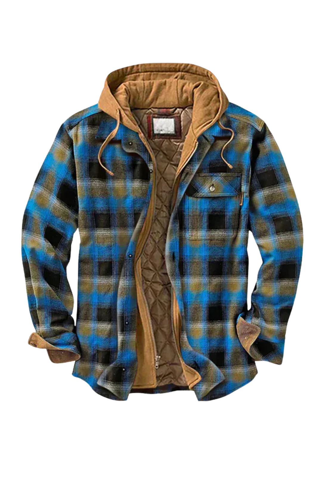 Harper | Patchwork Geruite Jas