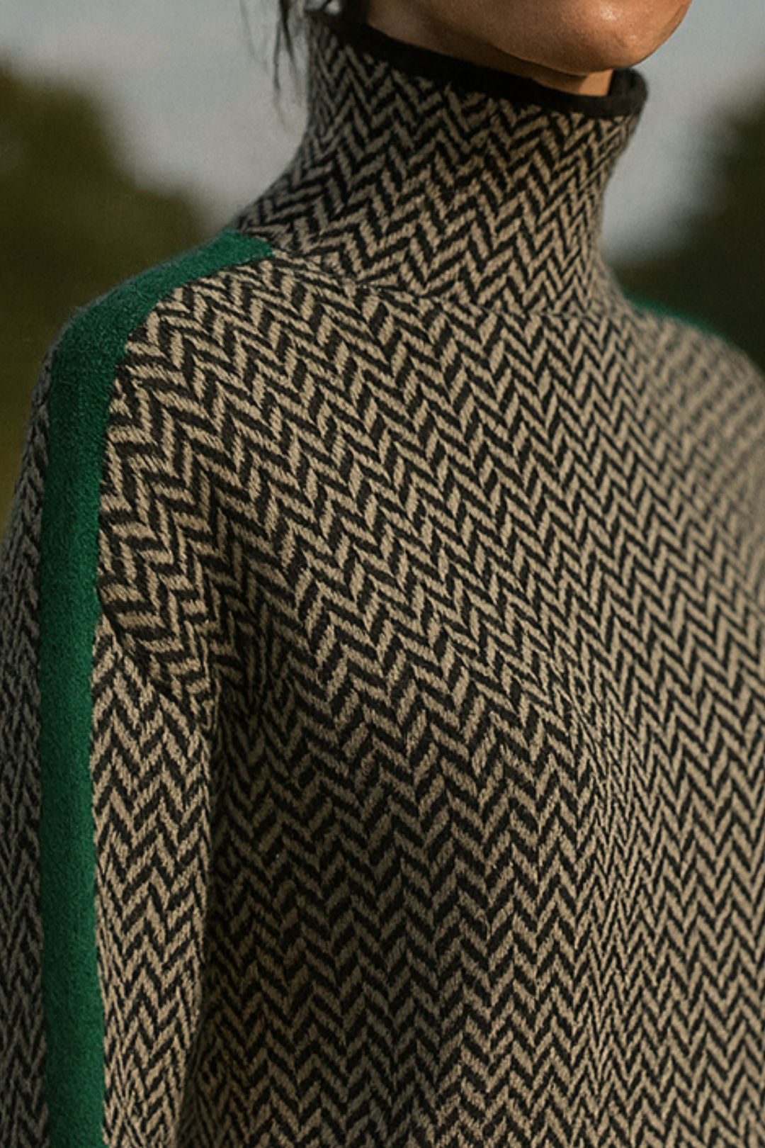 Marilou | Pullover mit Kontraststreifen