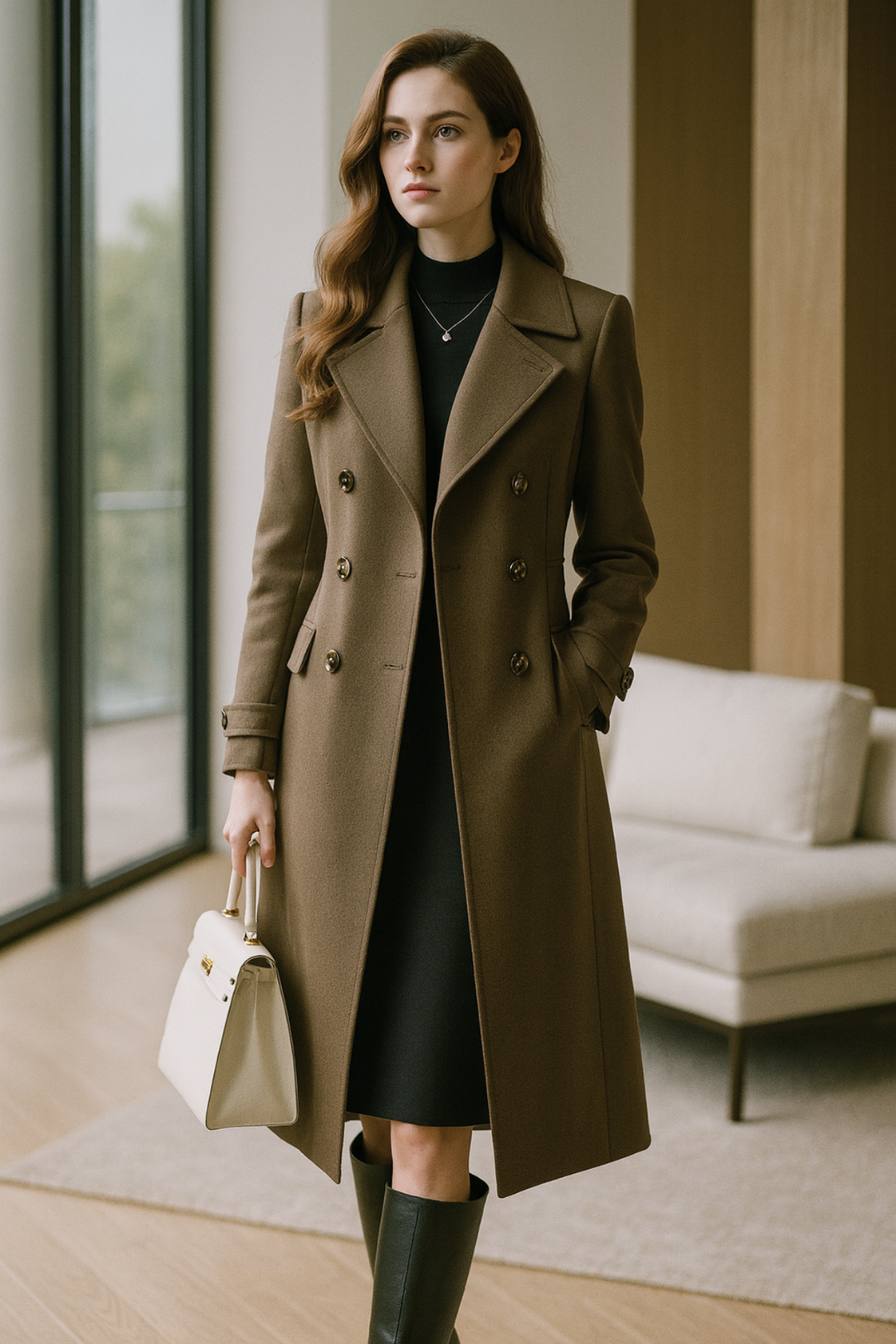 Cathy | Eleganter Trenchcoat