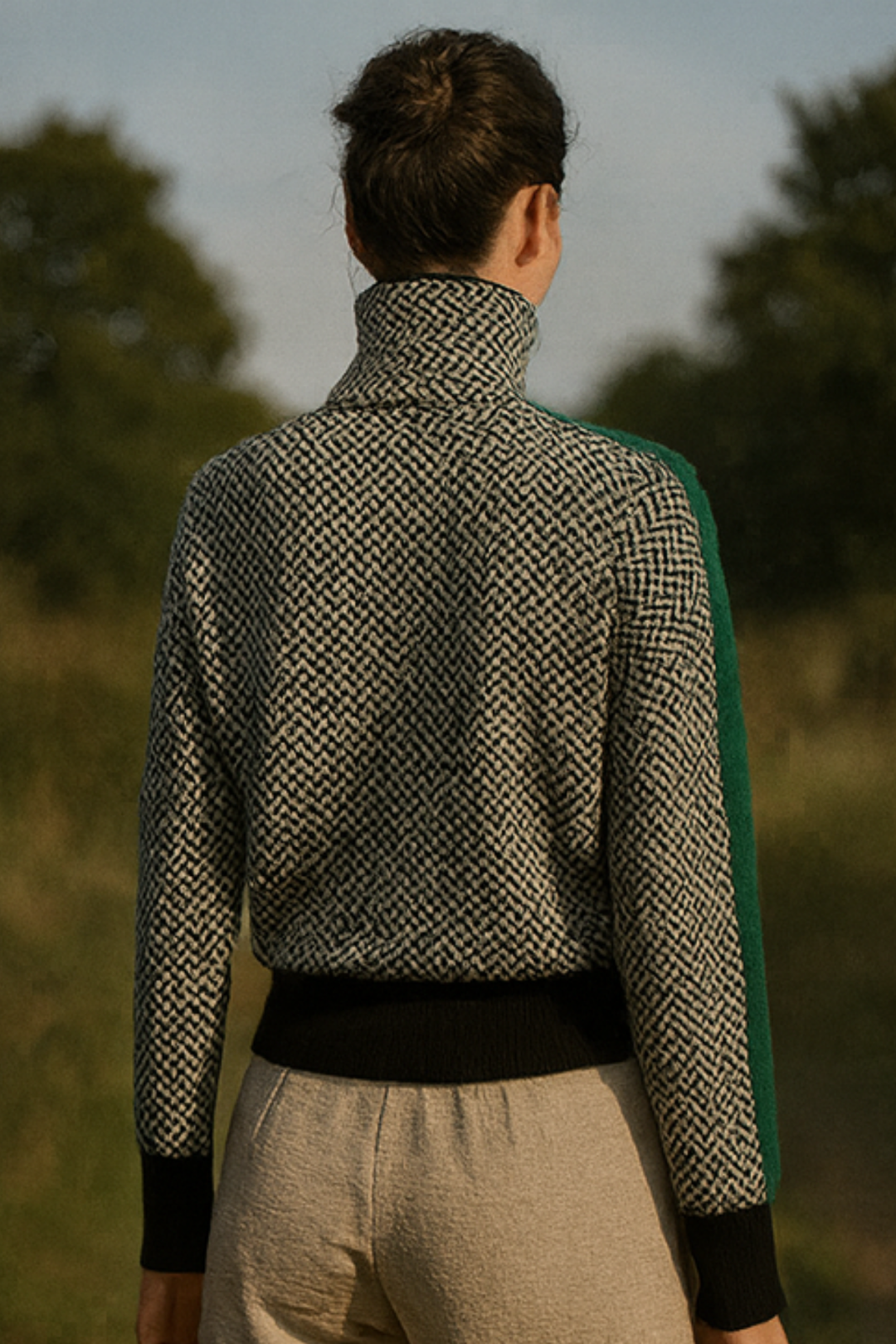 Marilou | Pullover mit Kontraststreifen