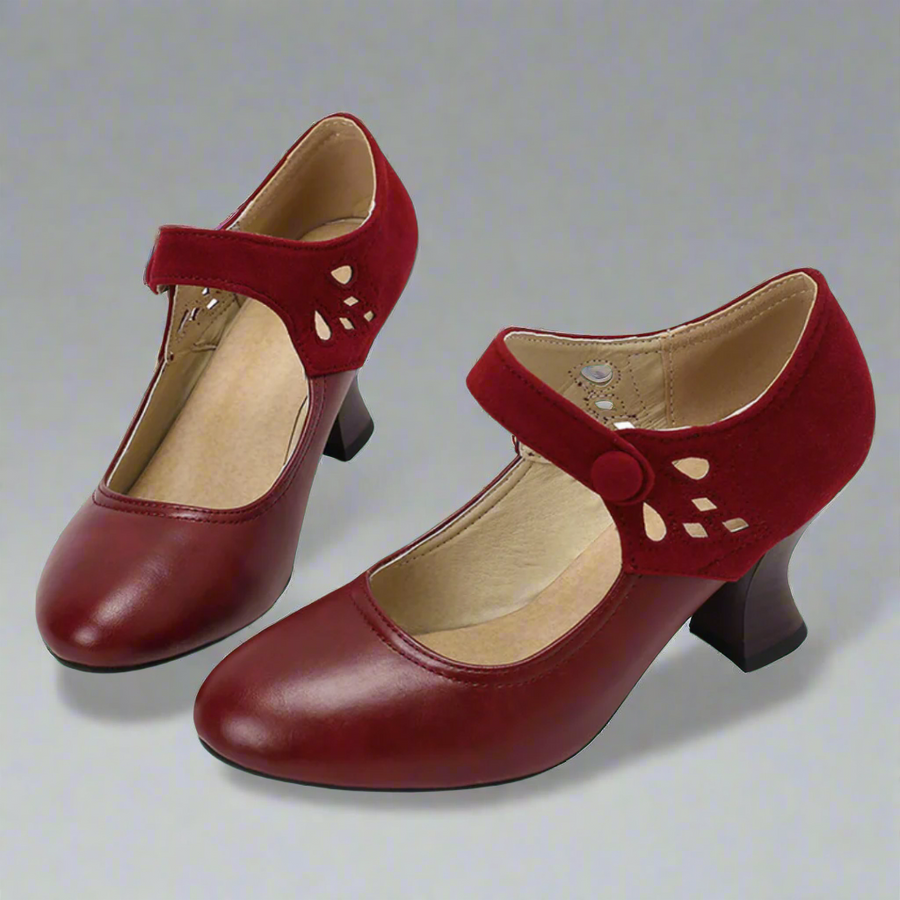 Jona Comfort Patent Dressy Office-Ready All-Day Pumps