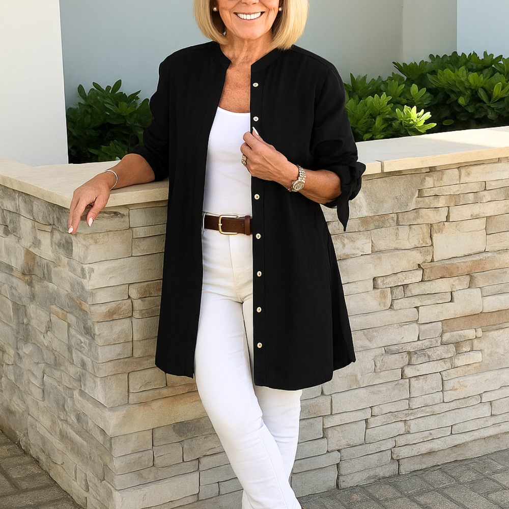Bailee | Klassische Bluse mit Schleife
