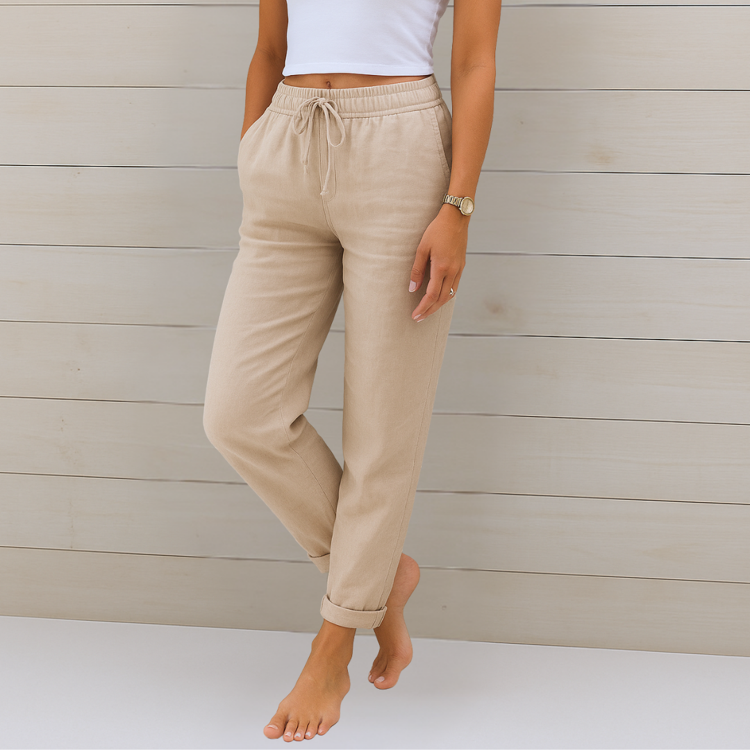 Payton™ | Bequeme Leinenhose