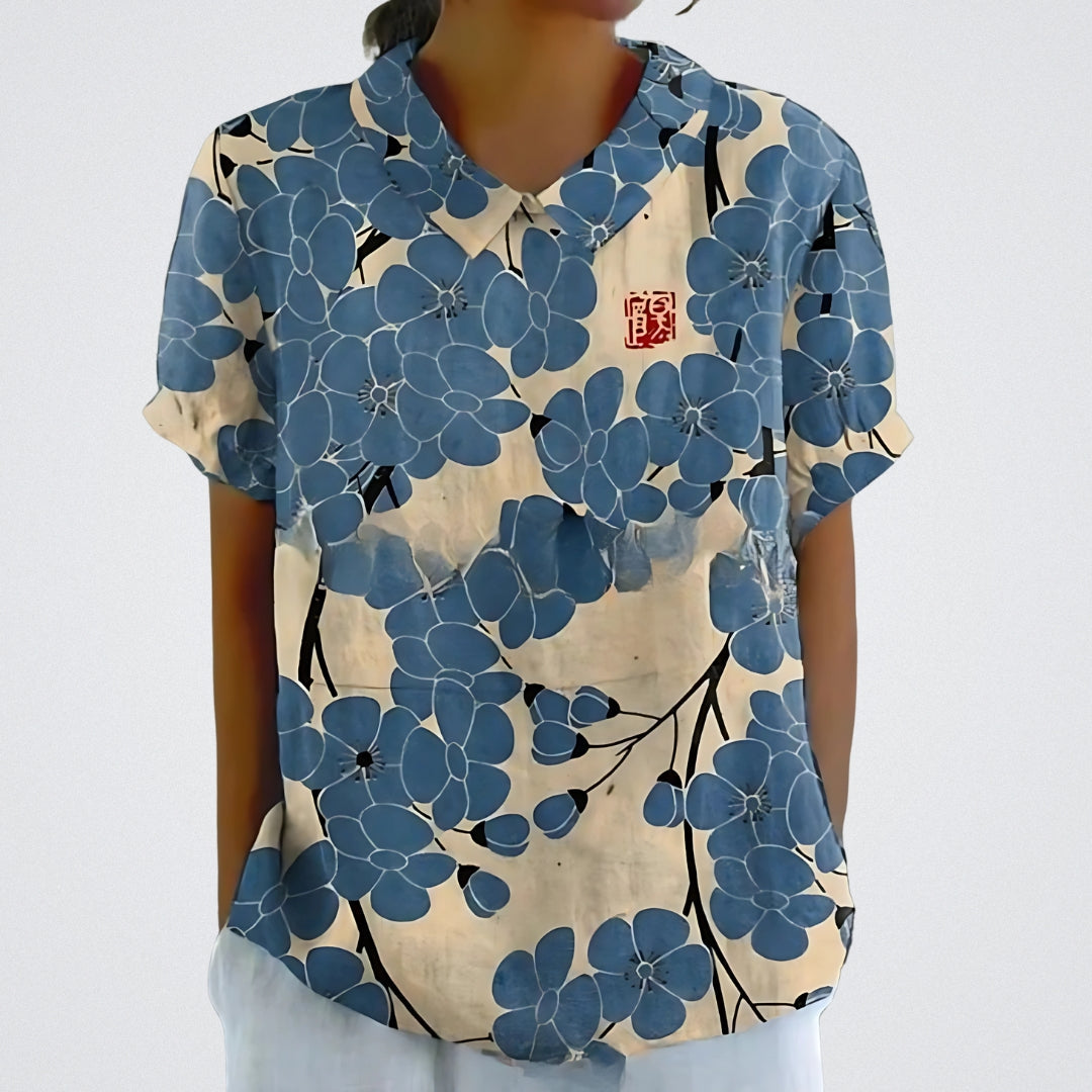 Sierra™ | Elegante Blusen mit Blumenmuster