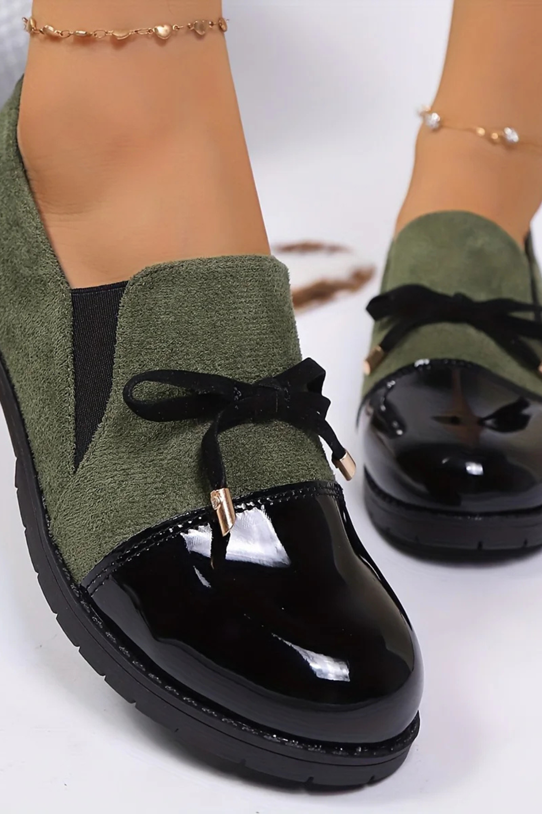 Beth | Slip-On Loafers mit Schleife