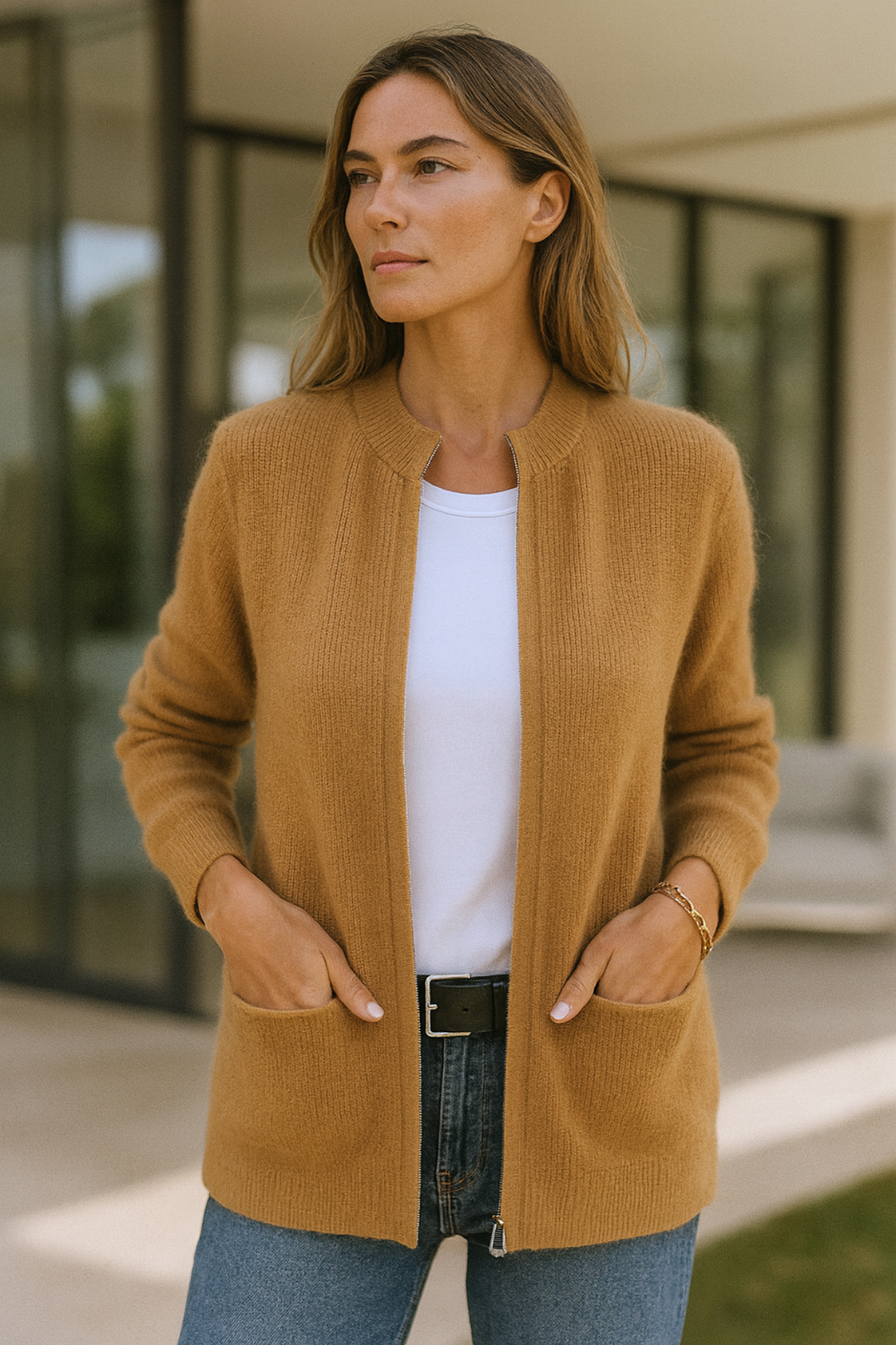 Linda | Stilvolles Strick-Vest