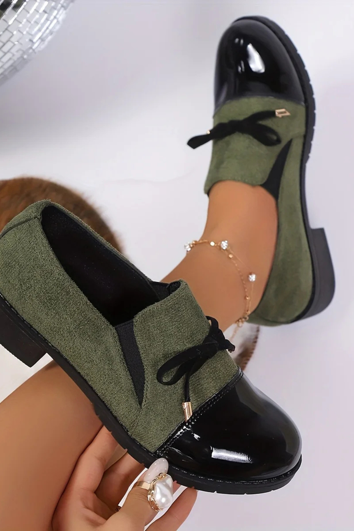 Beth | Slip-On Loafers mit Schleife