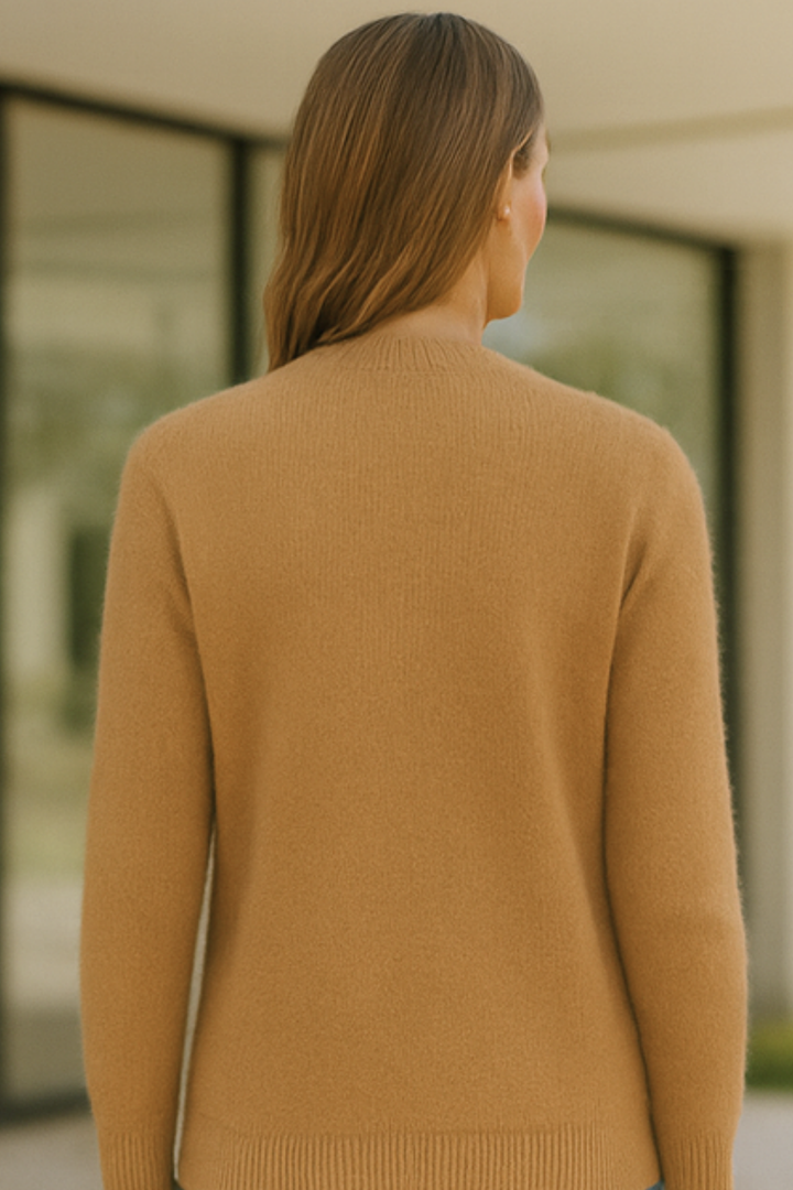 Linda | Stilvolles Strick-Vest