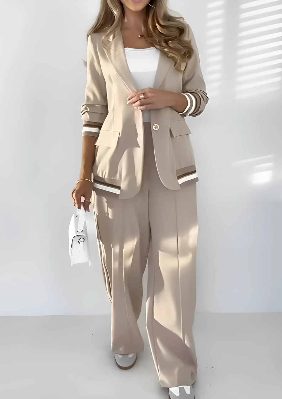 Nessa Lounge Set in Beige