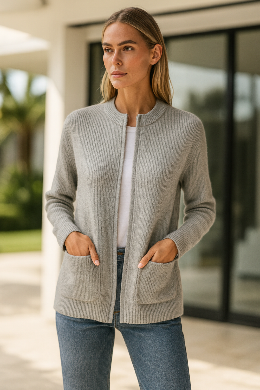 Linda | Stilvolles Strick-Vest