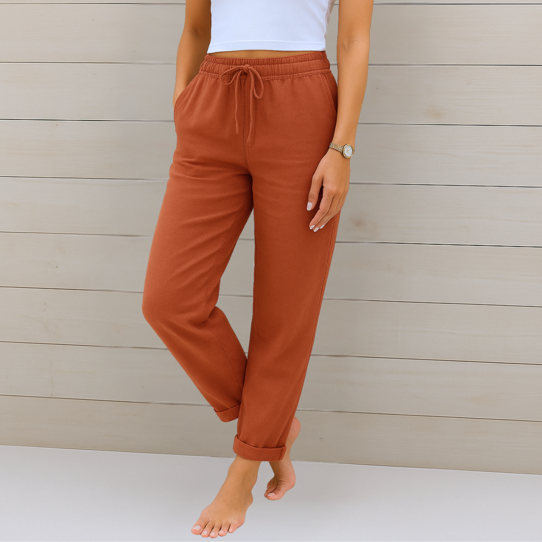 Payton™ | Bequeme Leinenhose