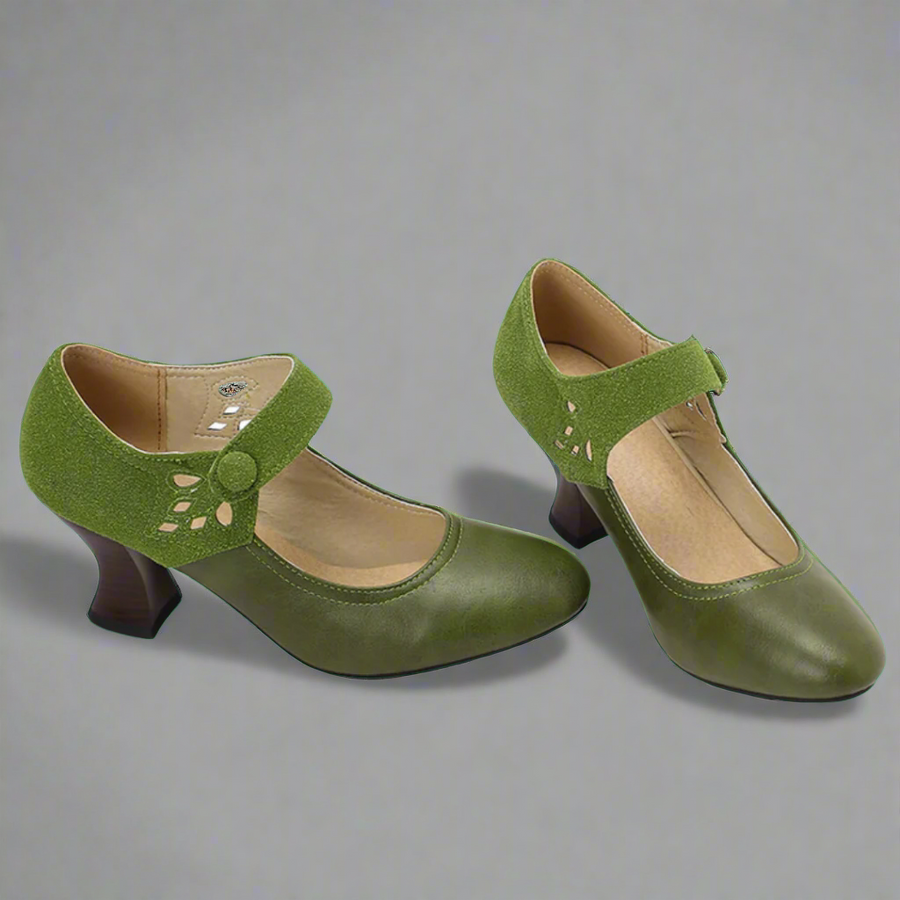 Jona Comfort Patent Dressy Office-Ready All-Day Pumps