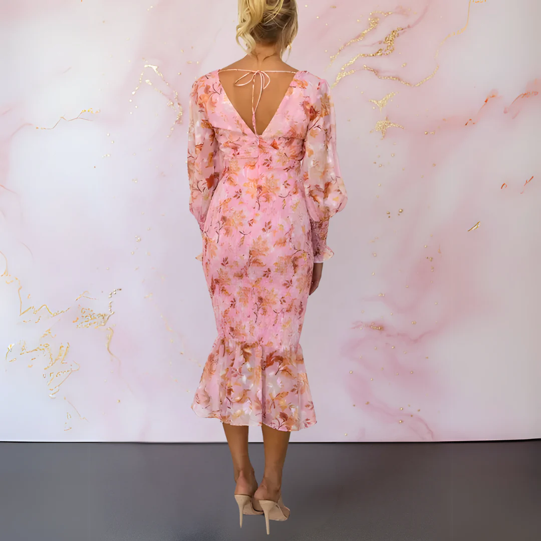 Ella Elegantes Blumenkleid