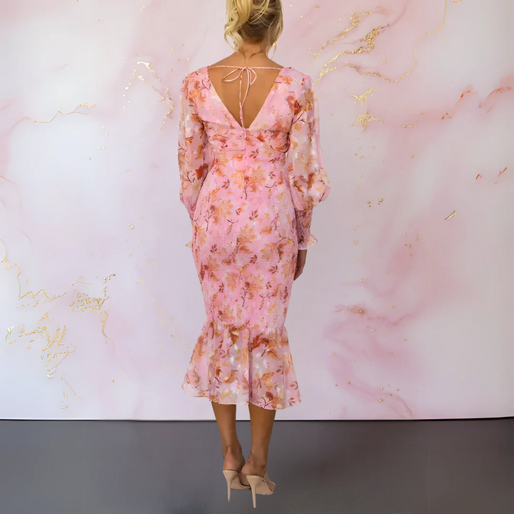 Ella Elegantes Blumenkleid