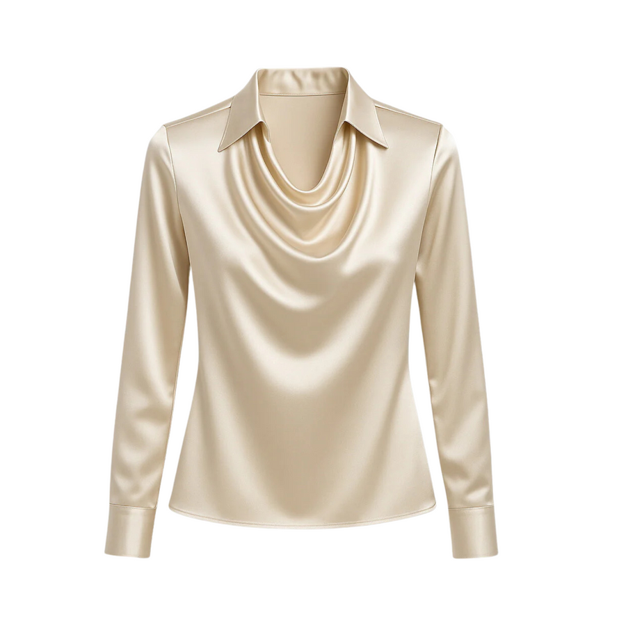Lynn Elegant Gold Blouse