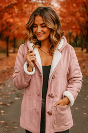 Serena Klassische Fleecejacke - Rosa
