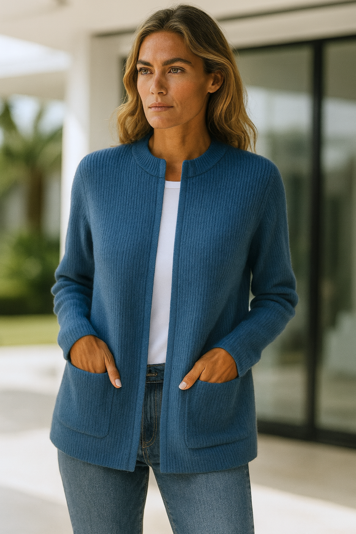 Linda | Stilvolles Strick-Vest