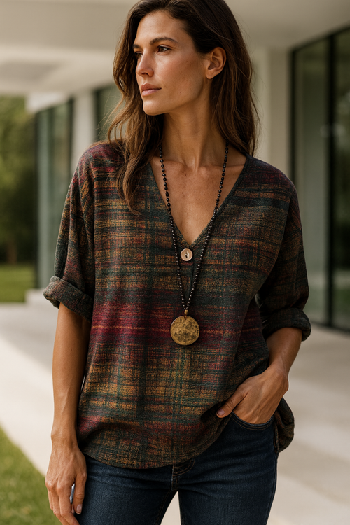 Kristinne | Bluse mit gratis Kette