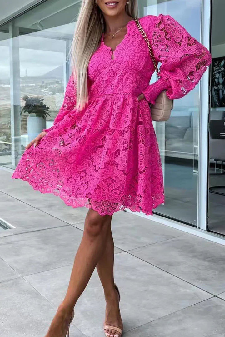 Annie – Elegantes gerafftes Kleid
