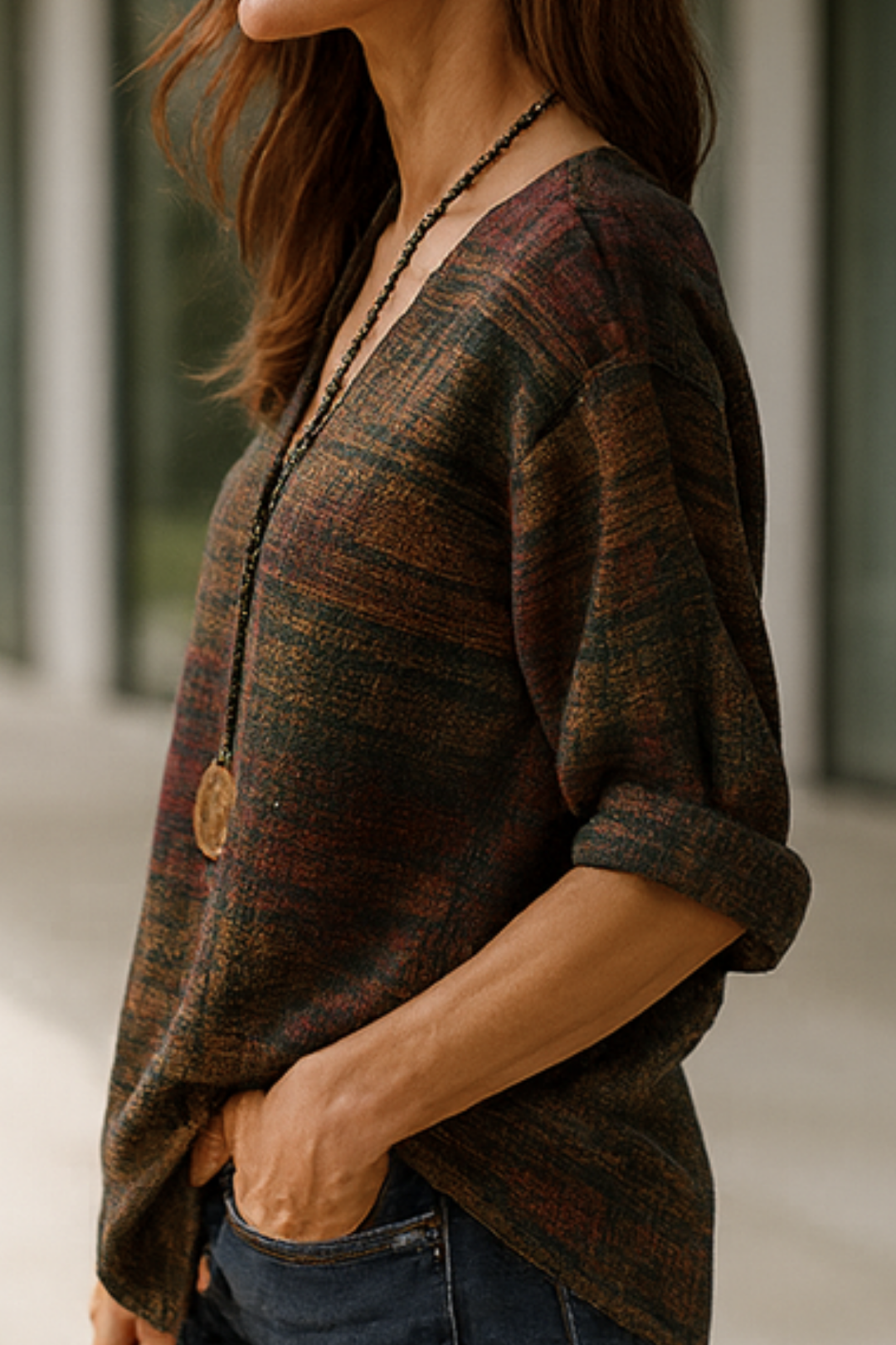 Kristinne | Bluse mit gratis Kette