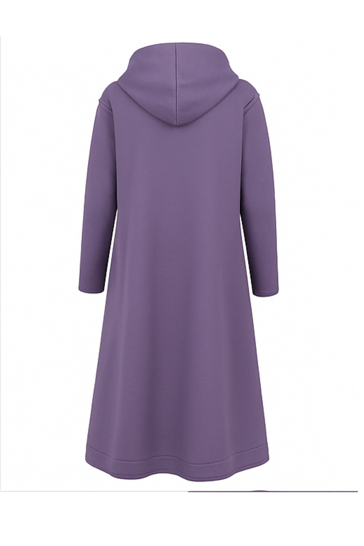 Nana Hoodie mit Reißverschluss - Lila