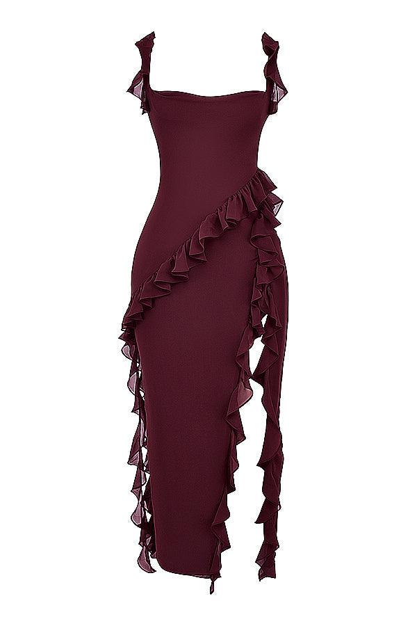 Venara™ | Kleid mit hohem Schlitz