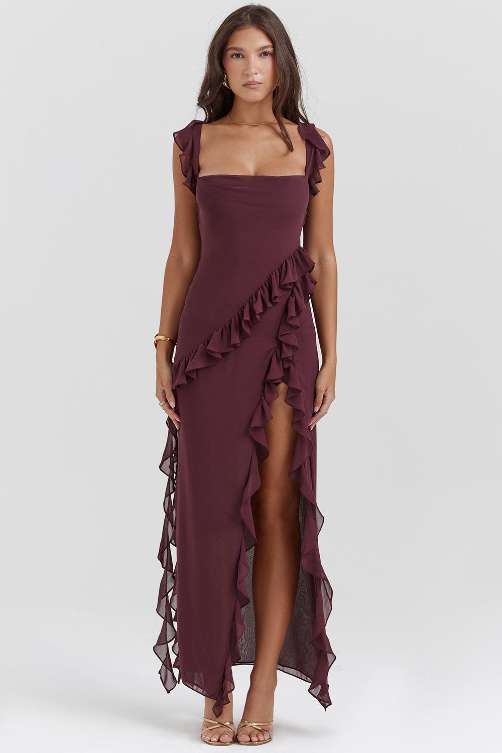 Venara™ | Kleid mit hohem Schlitz