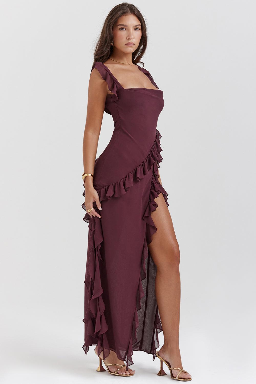 Venara™ | Kleid mit hohem Schlitz