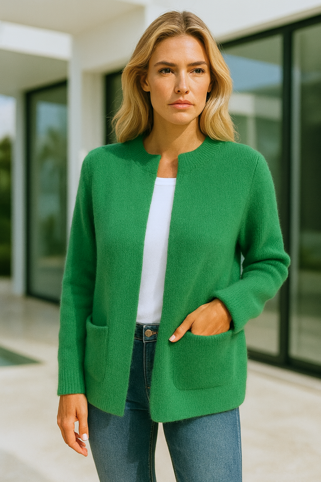 Linda | Stilvolles Strick-Vest