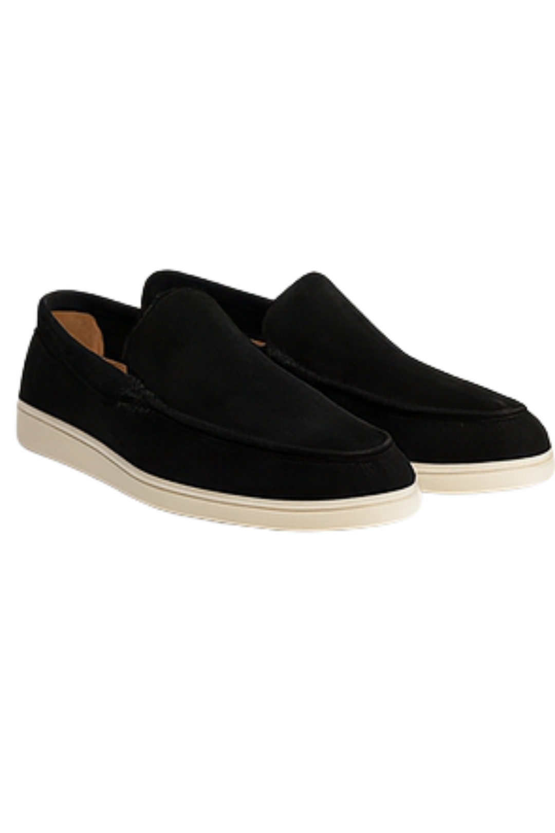 Chase Elegante Wildleder-Loafer - Schwarz