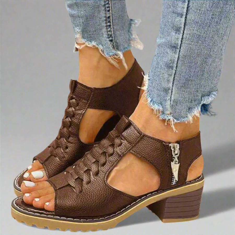 Lise Comfort Strappy Open-Toe Adjustable-Strap Sandals