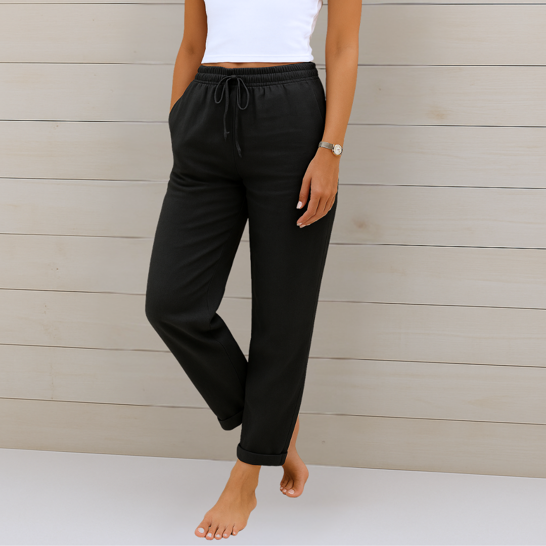 Payton™ | Bequeme Leinenhose