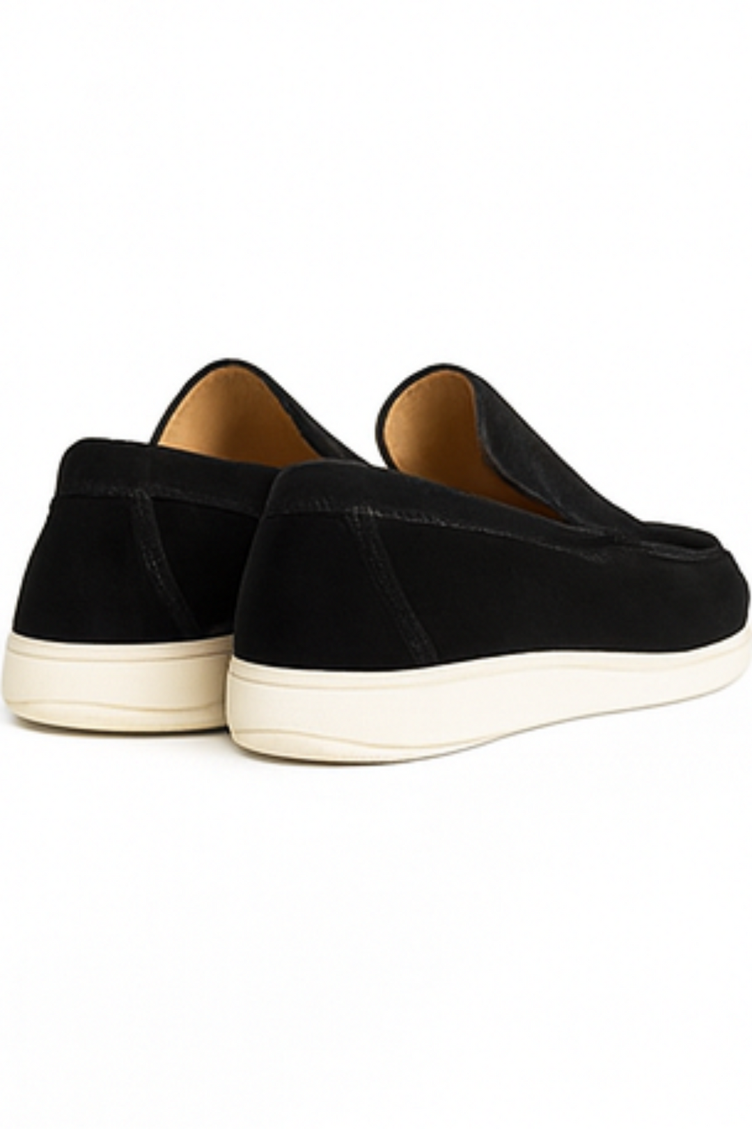 Chase Elegante Wildleder-Loafer - Schwarz