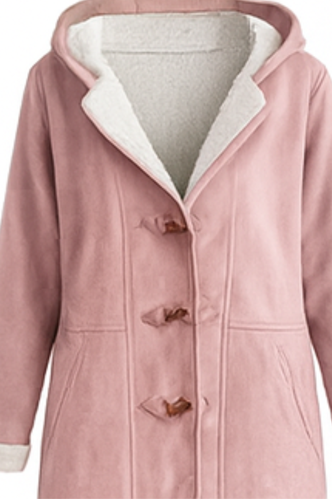 Serena Klassische Fleecejacke - Rosa