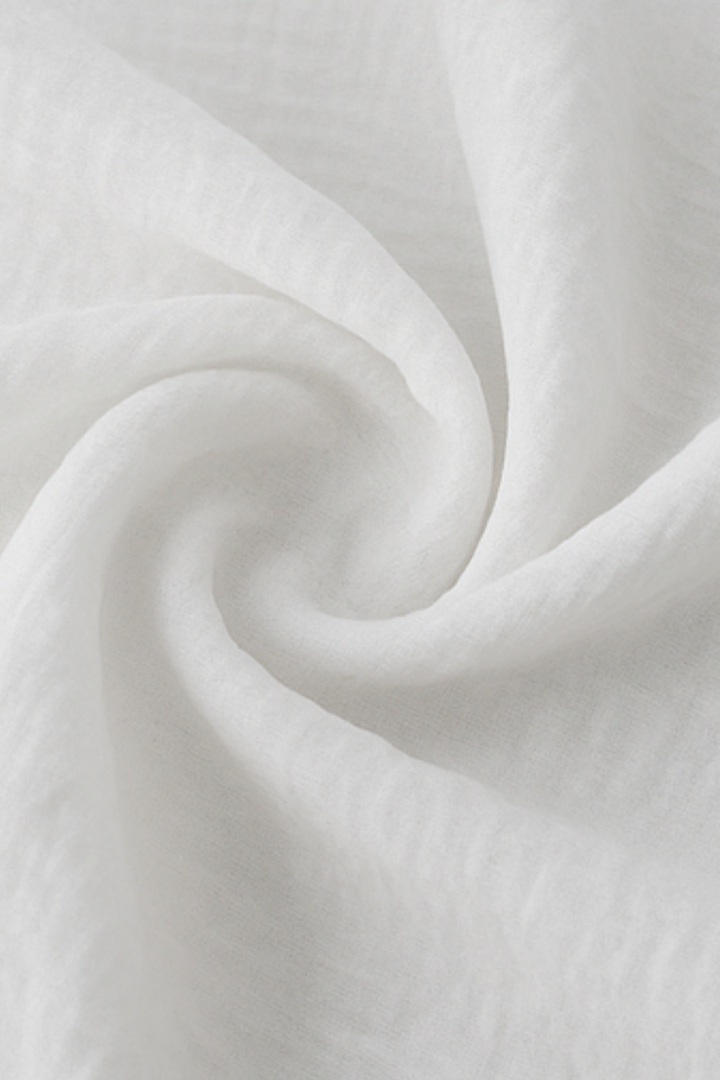 Aella Leinenbluse - Weiß