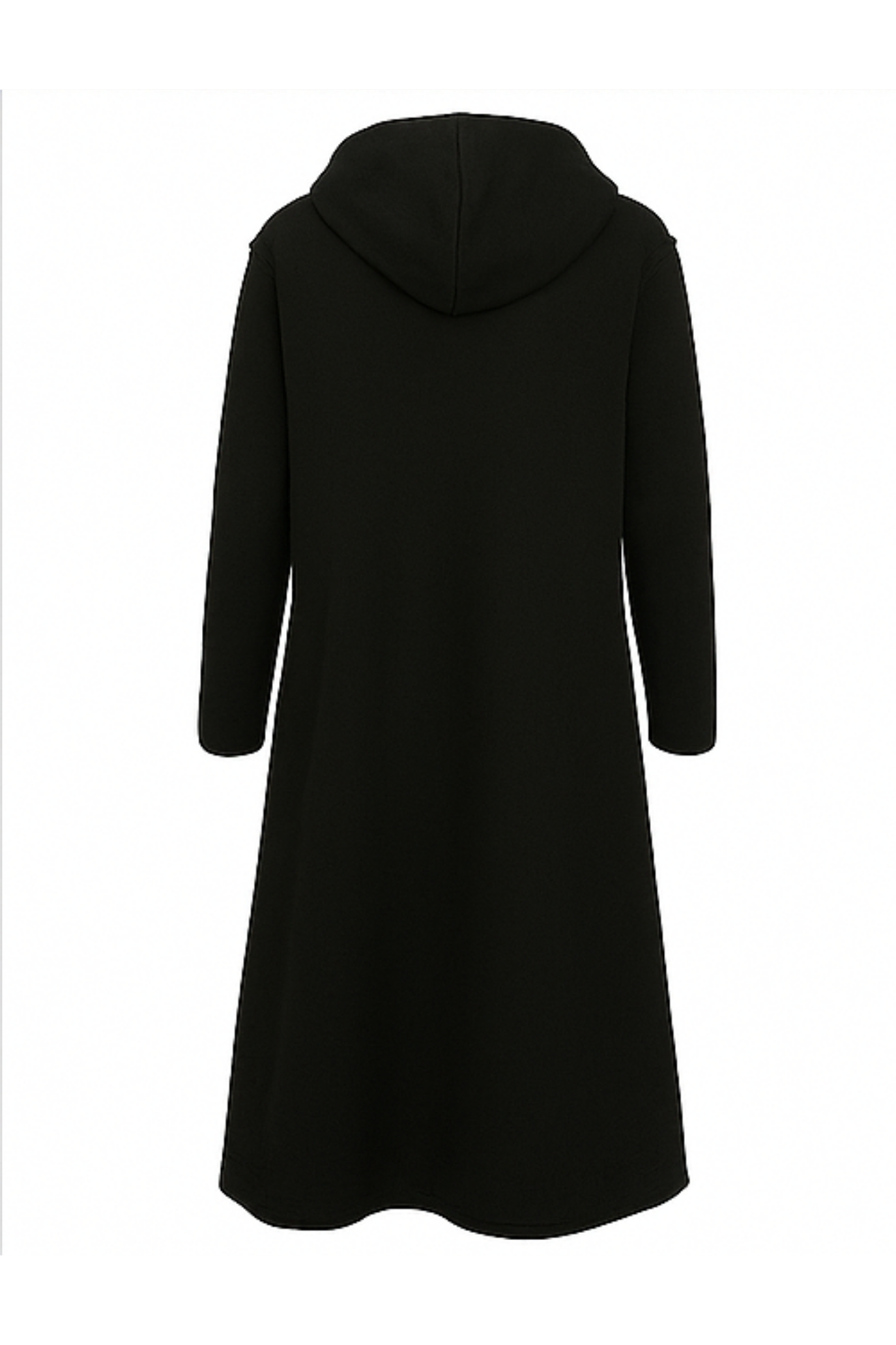Nana Hoodie mit Reißverschluss - Schwarz