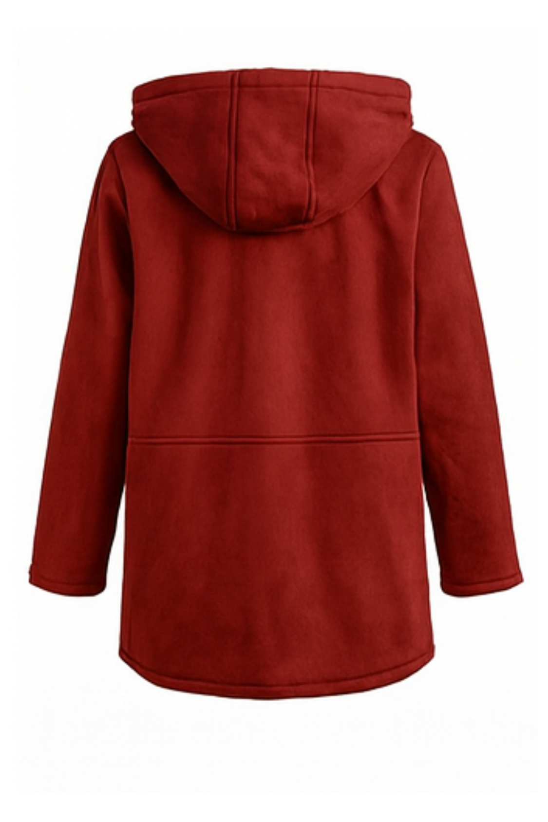 Serena Klassische Fleecejacke - Rot