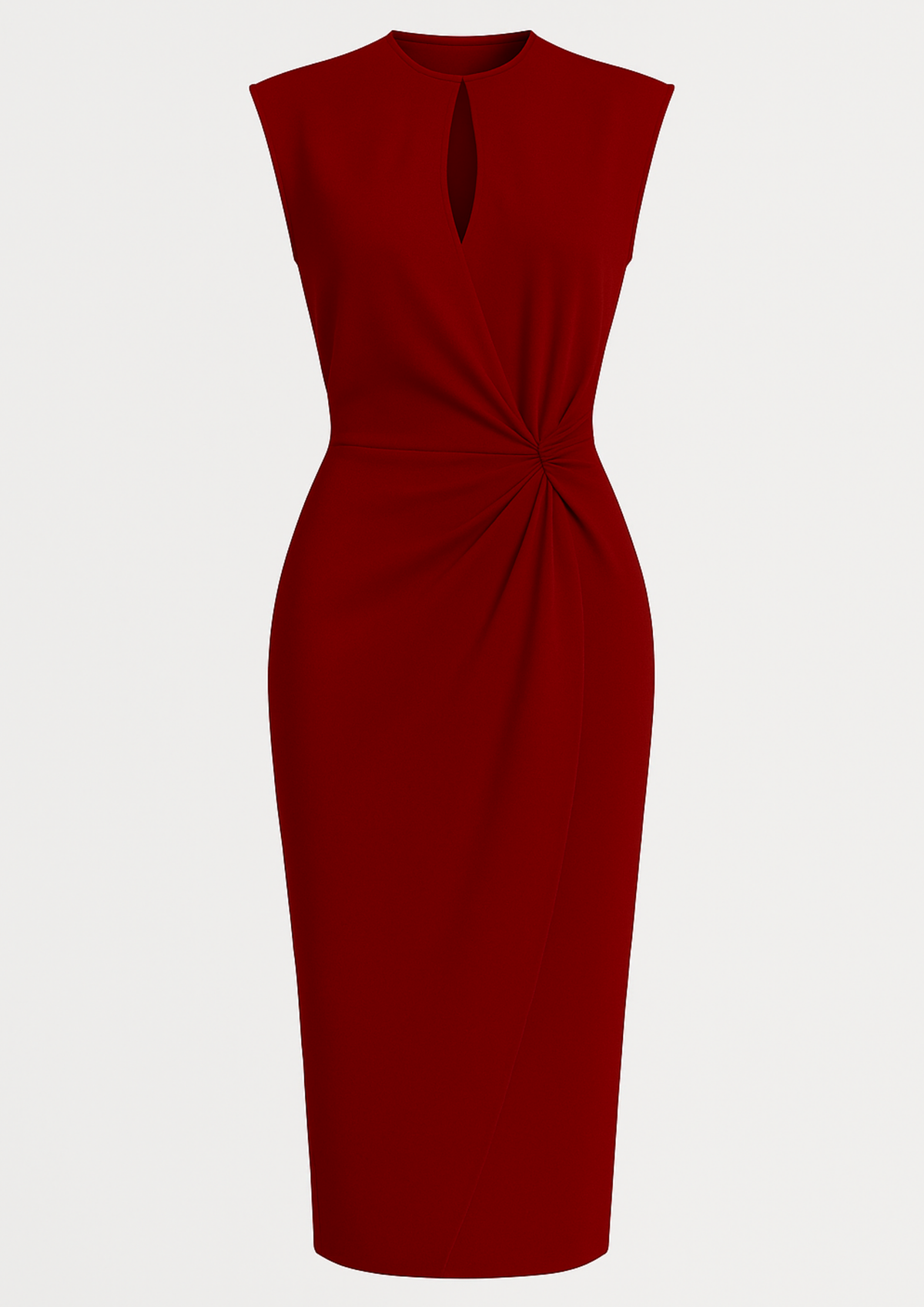 Mirabel Zeitloses Chic-Kleid - Rot