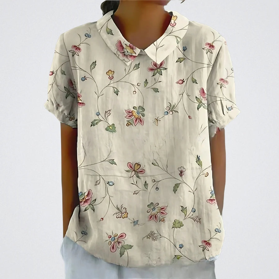 Lina Floral Detail Blouse