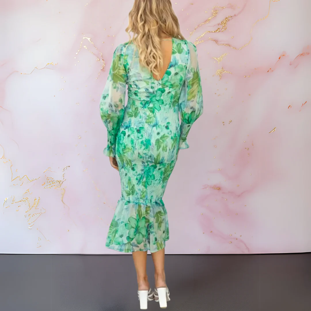 Ella Elegantes Blumenkleid